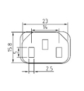LT-212+501 USA UL電源コード Nema 5-15P、IEC 320 C13