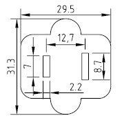 米国ULコネクタ-UL 817 Nema 1-15R、CSA 22.2 NO.21-95、極性付き