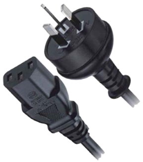 LT-208+501 - オーストラリア規格電源コード AS/NZS 3112 IEC320 C13