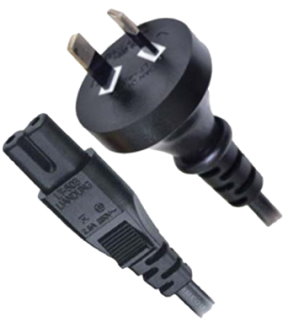 LT-422+503 - オーストラリア規格電源コード AS/NZS 3112 IEC320 C7