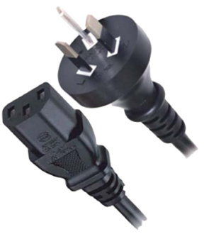 LT-423+501 - オーストラリア規格電源コード AS/NZS 3112 IEC320 C13