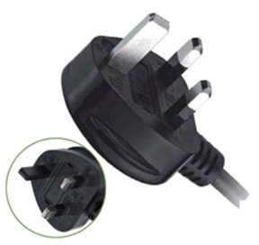 LT-328 英国電源コード BS 1363/A、シンガポール電源コード