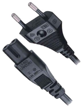 LT-207+503 ヨーロッパ電源コード、ユーロプラグ CEE 7/16 - C7