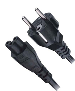 LT-312+535 ヨーロッパ電源コード、Schuko CEE7/7 - C5