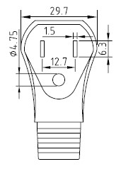 LT-831 日本製 PSEプラグ