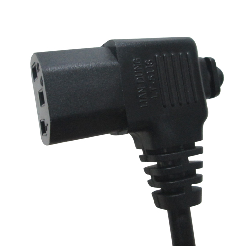 LT-511S - IEC 320 C13コネクタ、アングルタイプ