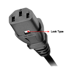 LT-543K- ロック式IEC 320 C13コネクタ LT-543K- ロック式IEC 320 C13コネクタ
