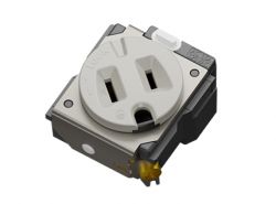 EL01-1 シングルP(黒/白)電源コンセント EL01-1 シングルP(黒/白)電源コンセント