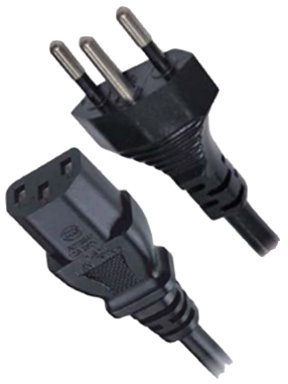LT-313+501 スイス製電源コード - SEV1011 / SEV6534-2、IEC 320 C13 